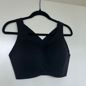 Women's Black Seamless sports Bra